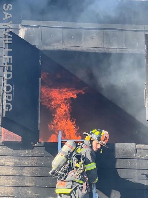 Real Fire Training at the academy
