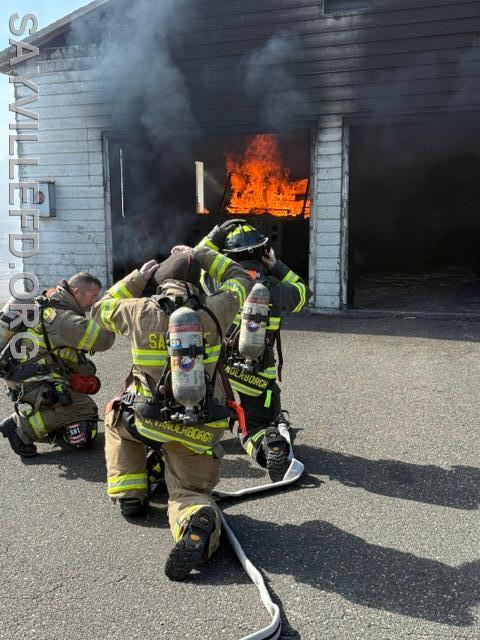 SFD constantly training at fireschool!